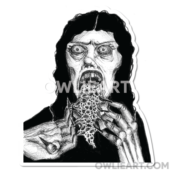 Trypophobia (fear of holes) Waterproof Vinyl Sticker - owlieart
