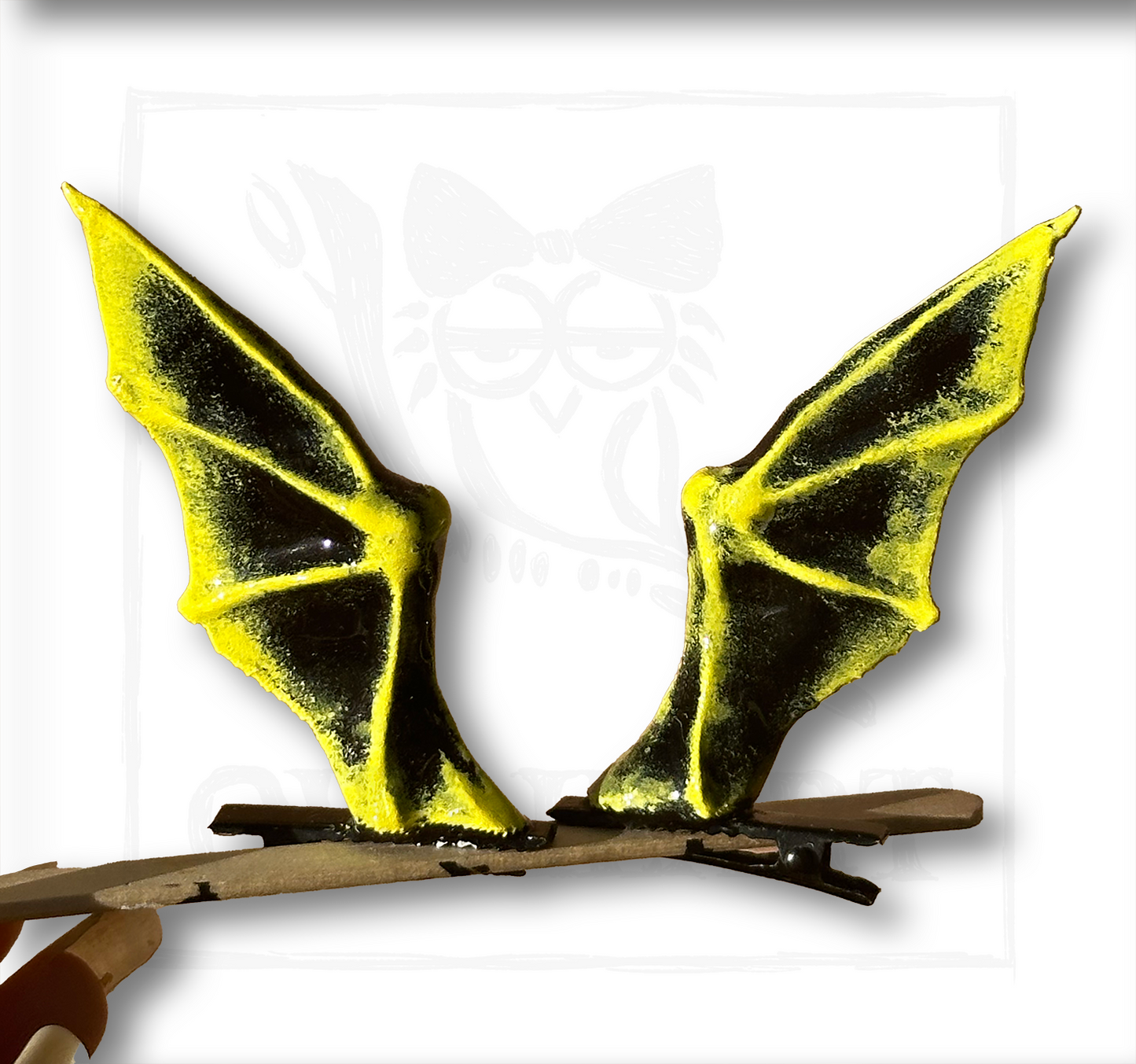 Bat Hair Clips (Pair)