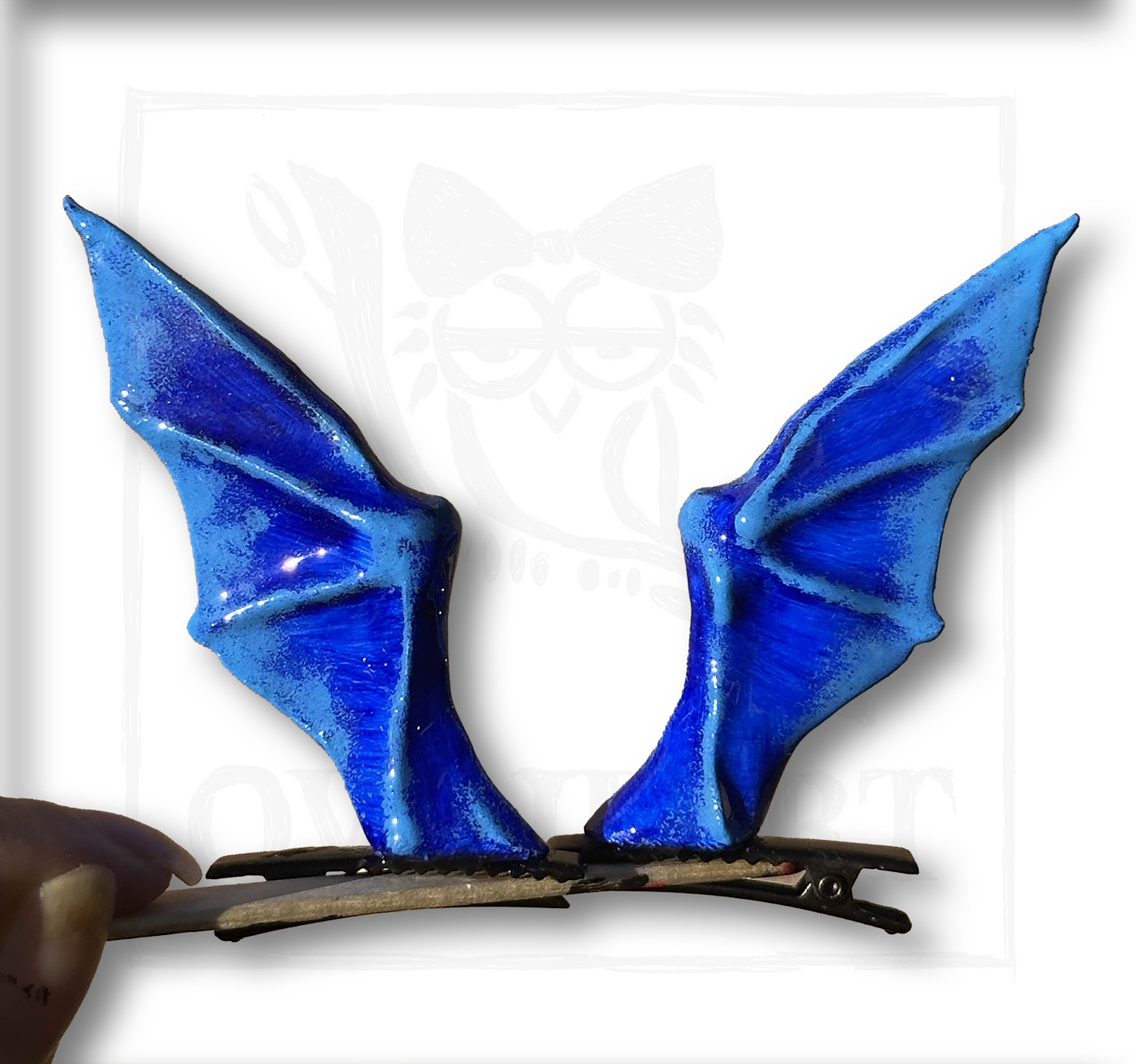 Bat Hair Clips (Pair)