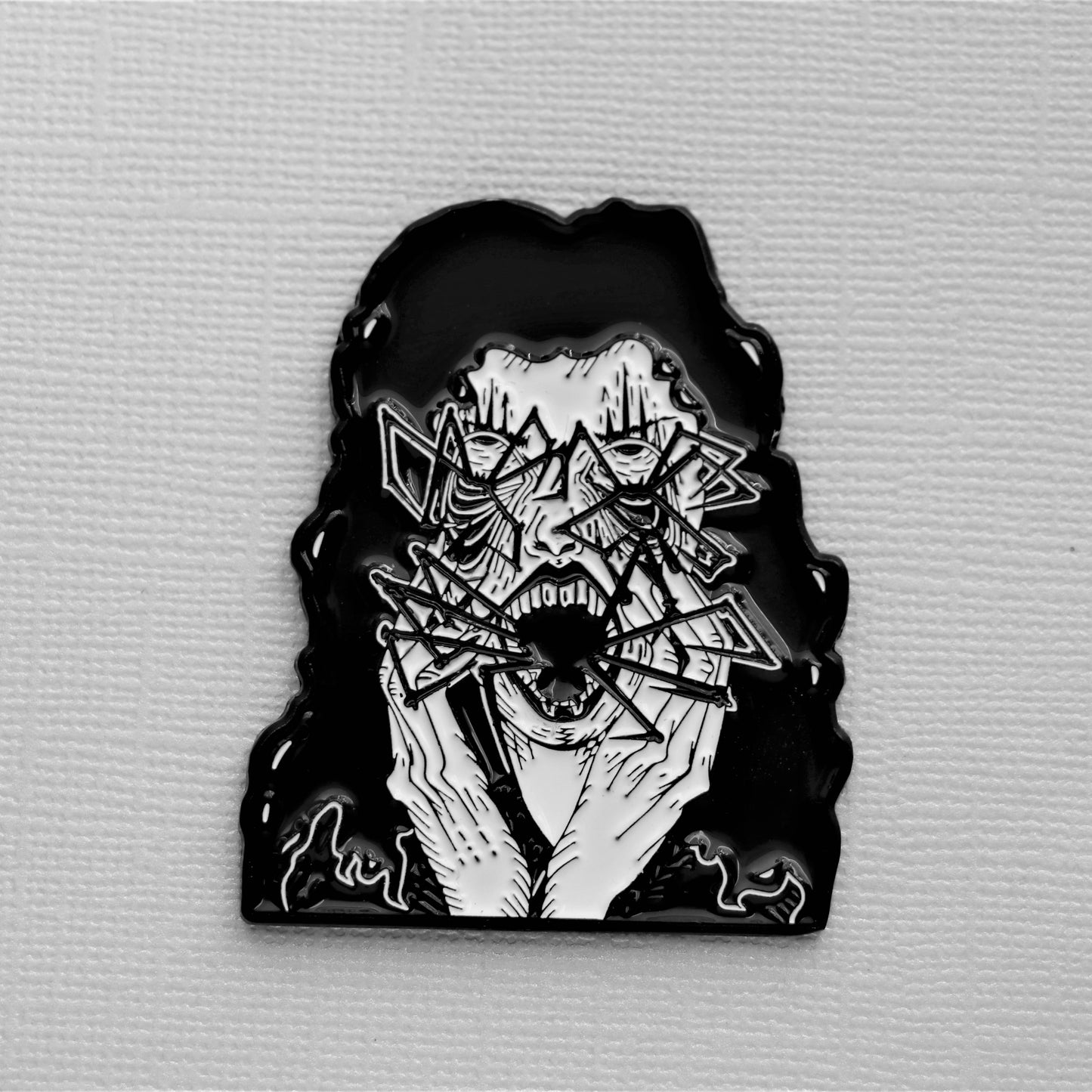 Arachnophobia Enamel Pin - owlieart