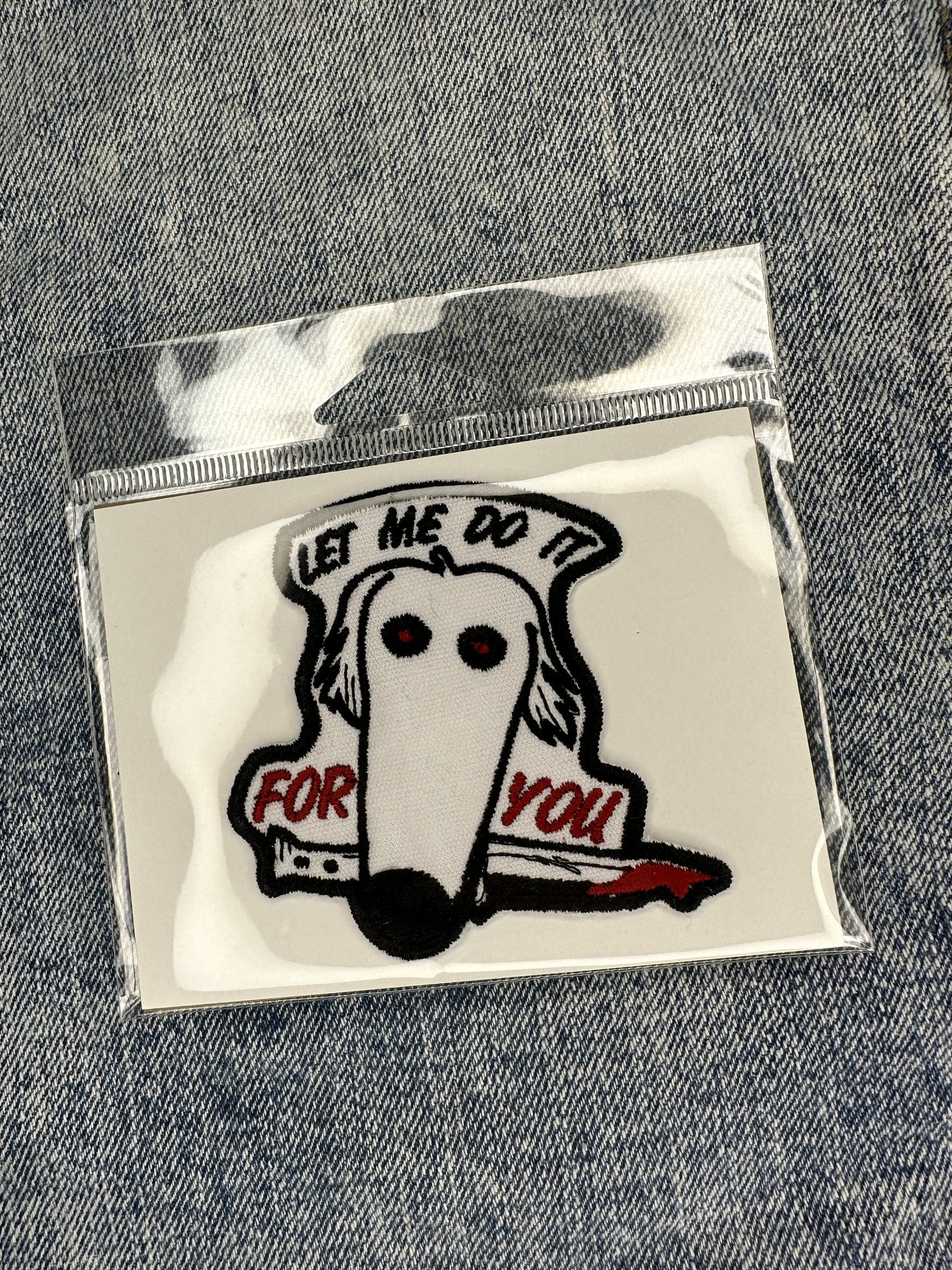 "Let me do it for you" Borzoi Meme Patch