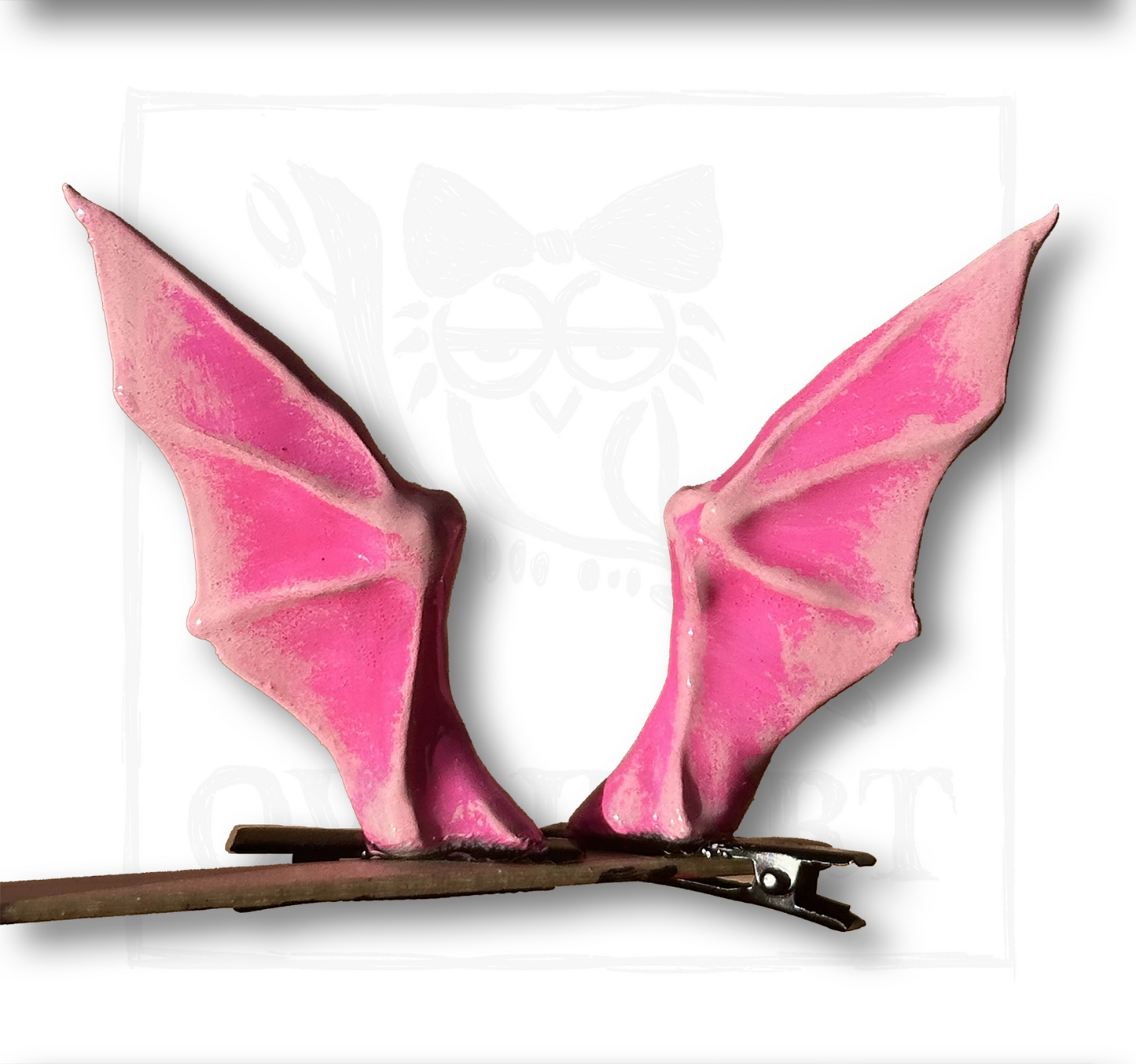 Bat Hair Clips (Pair)