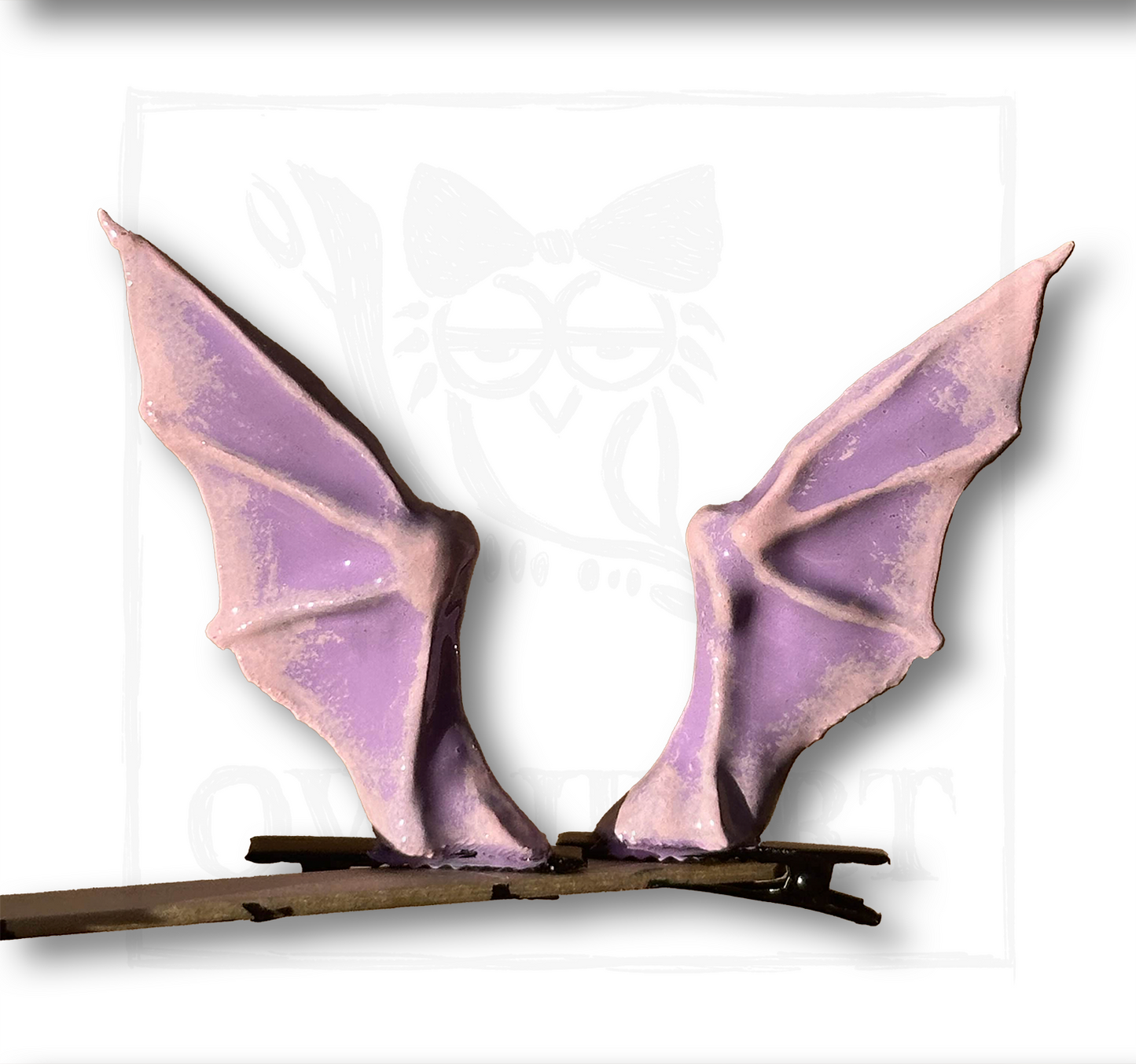 Bat Hair Clips (Pair)