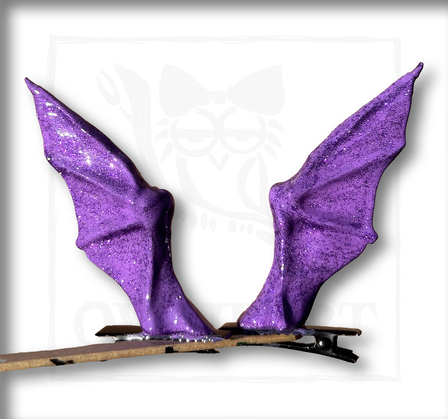 Bat Hair Clips (Pair)