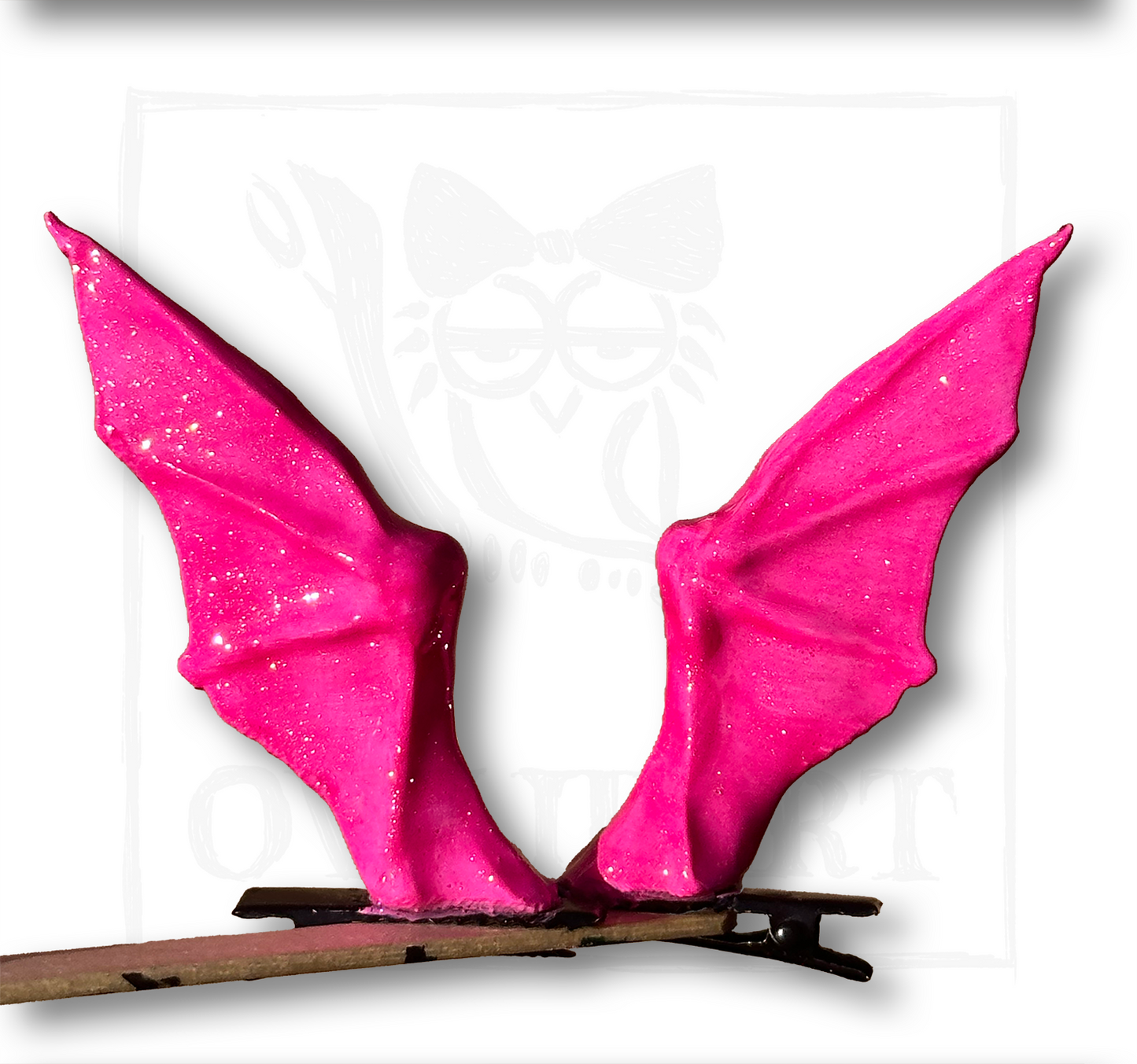 Bat Hair Clips (Pair)