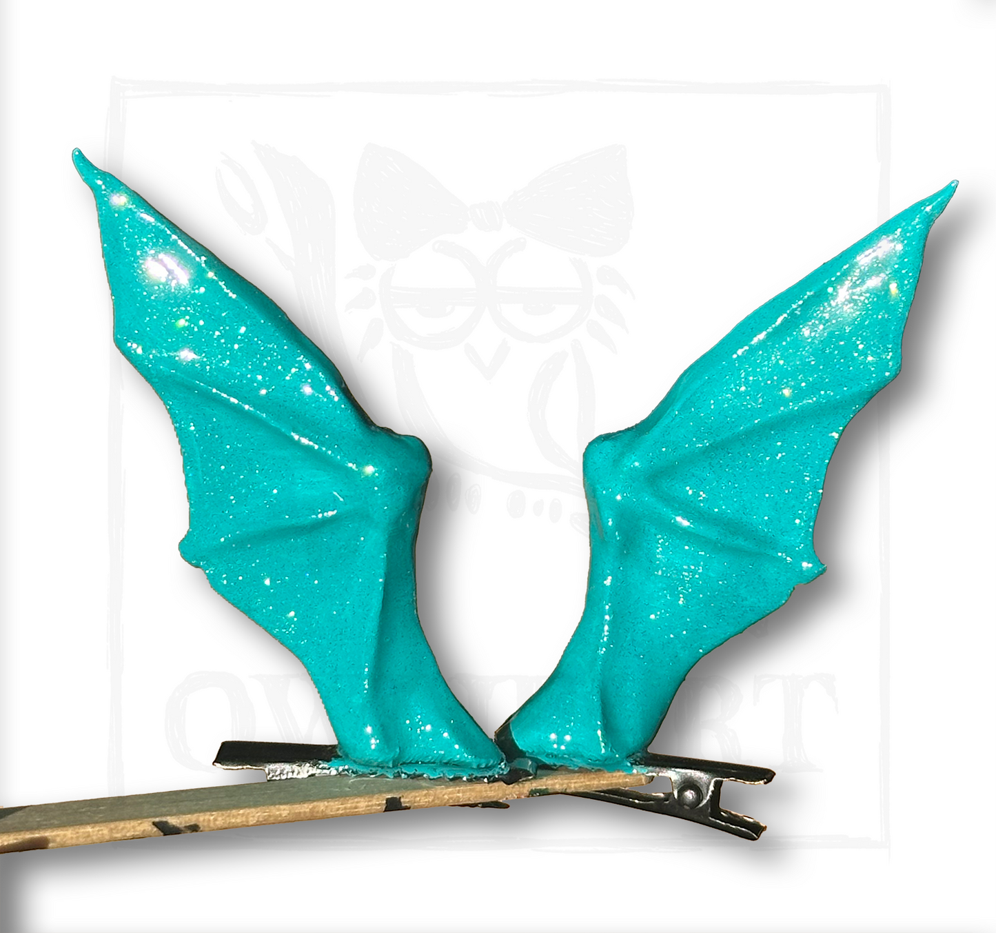 Bat Hair Clips (Pair)