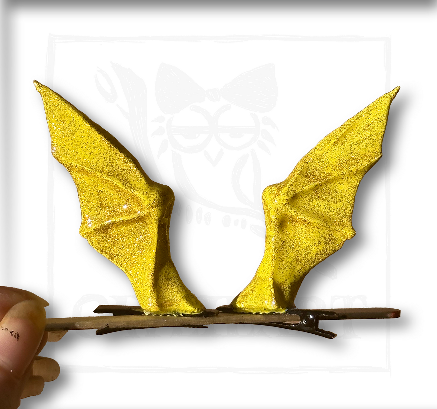 Bat Hair Clips (Pair)