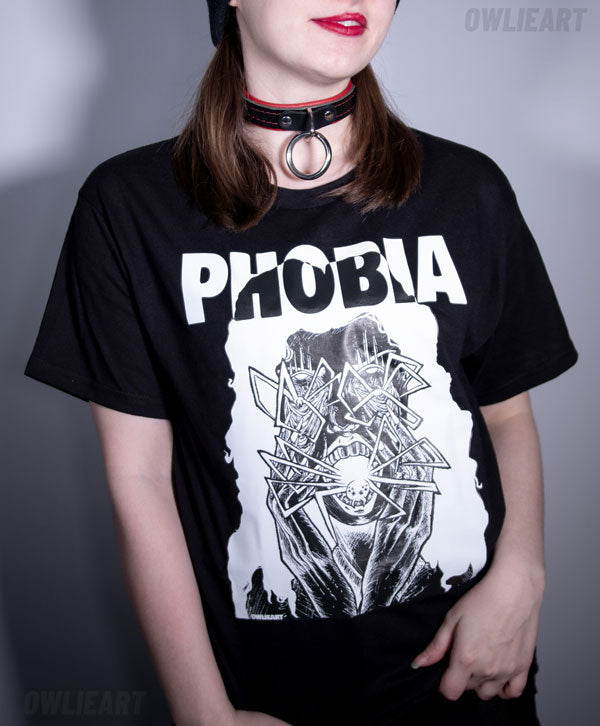 Arachnophobia T-shirt - owlieart