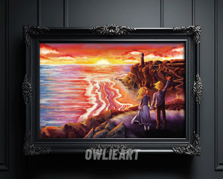 "Look to the Future" Art Print - owlieart