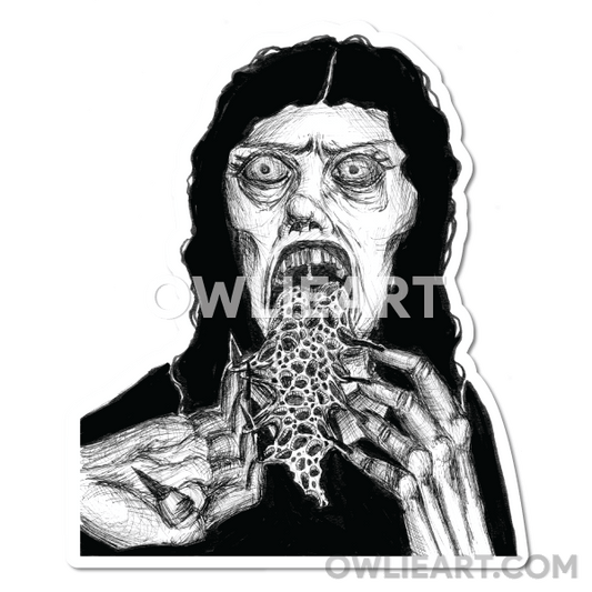 Trypophobia  (fear of holes) Waterproof Vinyl Sticker - owlieart