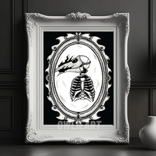 Plague Art Print - owlieart