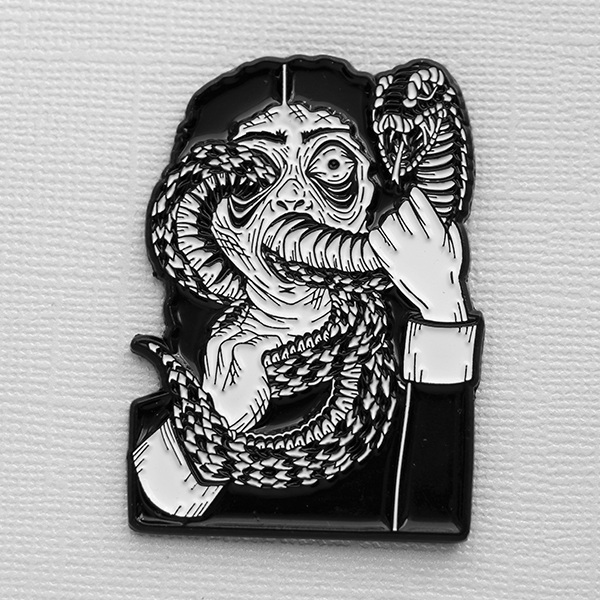 Ophidiophobia Enamel pin - owlieart