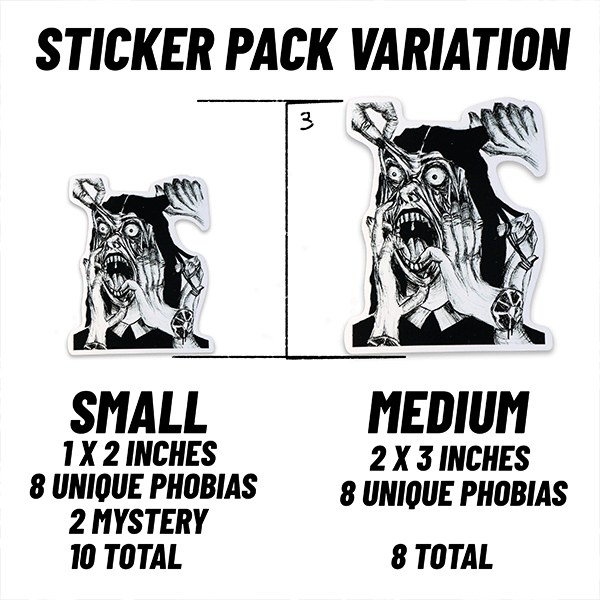 Phobia Sticker Pack - owlieart