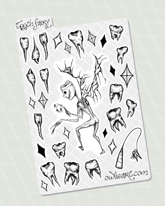 Tooth Fairy Sticker Sheet